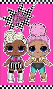LOL Surprise Hey Doll kéztörlő, arctörlő, törölköző 30x50 cm