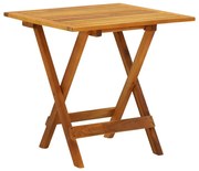 tömör akácfa bisztróasztal 46 x 46 x 47 cm