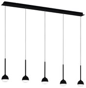 Eglo Nucetto 39712 függeszték, 5x4,5W LED, 3000K, 5x530 lm