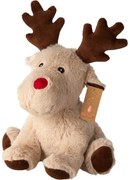 Rénszarvas ajtóütköző bézs, 26 cm