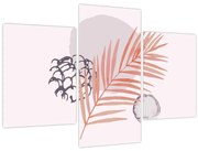 Kép - Lila minimalizmus N⁰3 (90x60 cm)