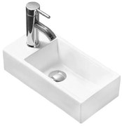 Mexen Inez felső pultos mosdó jobb 45 x 25 cm, fehér - 21434500R