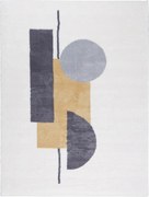 Maximo plüss szőnyeg absztrakt Puha És Vastag 200x290 cm bézs Shaggy