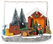 Markslöjd 705408 - LED Karácsonyi dekoráció ELTA LED/0,48W/2xAA többszínű