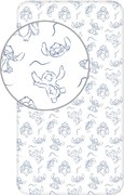 Disney Lilo és Stitch, A csillagkutya Stellar Waves gumis lepedő 90x200 cm