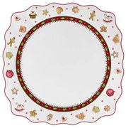 Mézeskalács karácsonyi sekély tányér 26cm