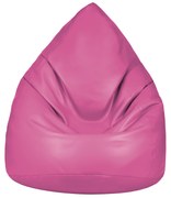 Mini babzsák rózsaszín színű ökobőrből