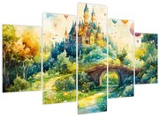 Kép - Mesebeli kastély (150x105 cm)