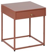 Terrakotta színű éjjeliszekrény Nara – Ixia