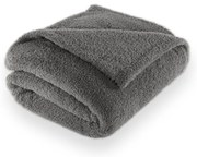 Szürke mikroplüss takaró 150x200 cm Cocoon – Tiseco Home Studio