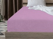 Frottír gumis lepedő PREMIUM lila-rózsaszín 160x200 cm