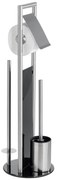 WENKO 24981800 - WC-szett RAVINA 20x70 cm rozsdamentes acél/ezüst