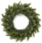 100% 3D Hatalmas Lucfenyő Adventi Koszorú 50cm