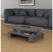 MANSU konferenciás asztal 27,5x80 cm, antracit színű