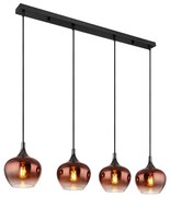 Globo 15548-4HG - Csillár zsinóron MAXY 4xE27/40W/230V réz