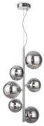 Maytoni MOD545PL-06CH - Csillár zsinóron DALLAS 6xG9/28W/230V króm