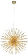 Aranyszínű függőlámpa fém búrával 72x72 cm Soleil - Markslöjd
