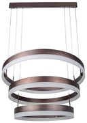 LED dimmelhető csillár zsinóron LED/86W/230V 3000K barna