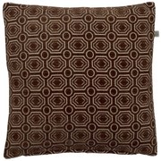 Díszpárna huzat HANS 45x45 cm, barna