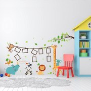 Falmatrica "Egzotikus állatok fényképekkel" 90x115cm