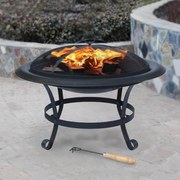 Avenberg CALIFORNIA Terasz kandalló + tűzrakóhely + grill