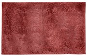 Piros textil fürdőszobai kilépő 50x80 cm Chenille – Allstar