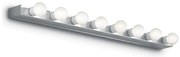 Ideal Lux - Fali lámpa PRIVE 8xE14/40W/230V fényezett króm