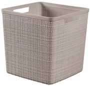 Box Curver Jute Cube 17L taupe