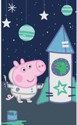 Peppa malac Space kéztörlő, arctörlő, törölköző 30x50 cm