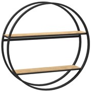 Fali polc SHELF átm. 62,5 cm tölgy