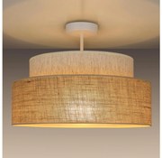Belis Felületre szerelhető csillár  BOHO 1xE27/60W/230V átm. 40 cm krémes/bézs BE0928
