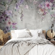 Fotótapéta - Virágos fal II (147x102 cm)