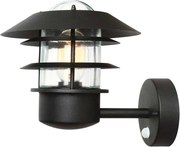 Elstead Lighting HELSINGOR HELSINGOR-PIR-BK Fali lámpa 1x60W/E27 IP44