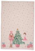 Diótörő és balerina mintás karácsonyi konyharuha Pastel Nutcracker