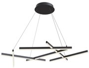 Maytoni MOD016PL-L75B - LED Csillár zsinóron LINE LED/79W/230V fekete