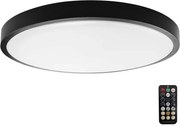 LED Fürdőszobai mennyezeti lámpa érzékelővel LED/24W/230V 4000K IP44 fekete