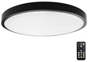 V-Tac LED Fürdőszobai mennyezeti lámpa érzékelővel LED/24W/230V 4000K IP44 fekete VT1671