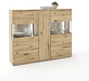 SANTORI T05 Széles Üveges tároló 3 ajtós 150cm