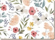 Nagy Parafa Alátétek Cala Home Meadow Pink Multi Floral Pasztell Rét