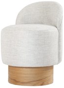 Barren Puf Light Grey zsámoly