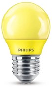 Philips P45 E27 LED kisgömb fényforrás, 3.1W=15W, sárga, 220-240V
