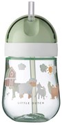 Fehér-világoszöld tritán gyerek bögre 300 ml Little farm – Mepal