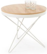 Leila Kerek Dohányzóasztal natúr/fehér