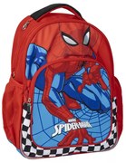 Pókember Checked iskolatáska, táska 42 cm