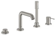 GROHE 19578DC1 - ESSENCE négylyukú kádcsaptelep, nemesacél