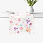 Goldea pamut asztali futó deluxe - tavaszi érintés 35x120 cm