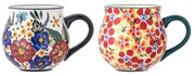 Agyagkerámia bögre szett 2 db-os 330 ml Florist – Bloomingville