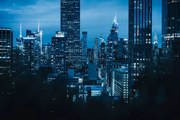 Fotográfia New York City, blue hour in Manhattan, Francesco Riccardo Iacomino