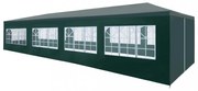 zöld rendezvénysátor 3 x 12 m
