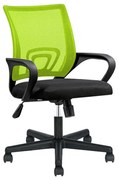 Karfás irodai forgószék több színben-zöld
